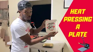 How to Heat Press a Plate