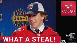 The Capitals add a high-end prospect in Ryan Leonard. The Caps select Andrew Cristall at 40th!