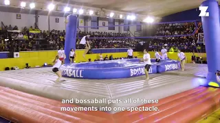 Bossaball Argentina in "La Bombonerita", Boca Juniors' indoor stadium