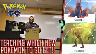 Pokemon Go: Teaching Which New Pokemon To Go After! + NEW SHINY!!!