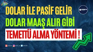 Dolar ile Pasif Gelir Kazanın, Dolar ile Temettü Yatırımı Yapmak!