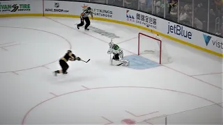 Boston Goes Up 1-0 As Brad Marchand Scores On The Penalty Shot