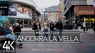 【4K 60fps】🇦🇩 VIRTUAL WALKING TOUR: 🚶 «Andorra la Vella - Andorra 2022» 🎧 ORIGINAL SOUND 🚫 NO COMMENT