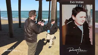 FujiFilm Instax Mini Evo Photo VLOG! Portraits @ the Pier. How to photograph with an instant camera.