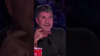 😲Simon Cowell Fall in LOVE with Her Dog 'Hero' | America’s Got Talent.🔥 #shorts