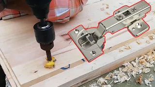 how to install concealed cabinet hinges video