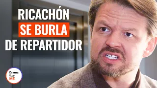 RICACHÓN SE BURLA DE REPARTIDOR | @DramatizeMeEspanol