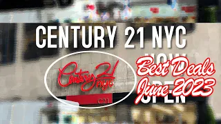 Best Shopping Deals at Century 21 NYC June 2023