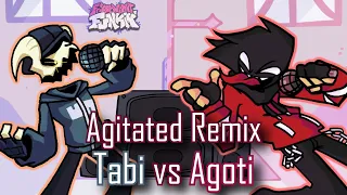 Agitated Remix pero es Tabi vs Agoti | Friday Night Funkin