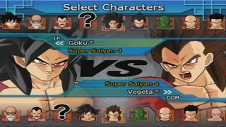 Dragon Ball Z: Budokai Tenkaichi Opening and All Characters [PS2]