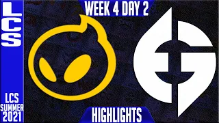 DIG vs EG Highlights | LCS Summer 2021 W4D3 | Dignitas vs Evil Geniuses