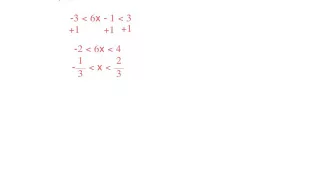 Precalculus R.6a (Inequalities)