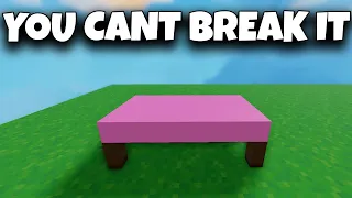 New invisible TOTALLY OP bed defence glitch - Roblox Bedwars