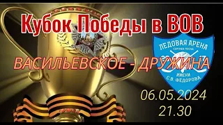 Кубок Победы | Васильевское 5-0 Дружина | 06.05.2024 в 21.30