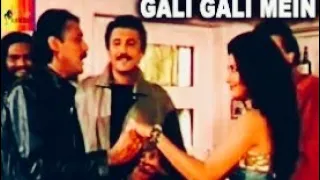 Gali Gali Mein song ❤️(HD Vedio) !Tridev; Sangeeta,_Alka Yagnik -