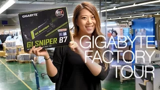 Gigabyte Computex Booth, Factory Tour, and GIVEAWAY!