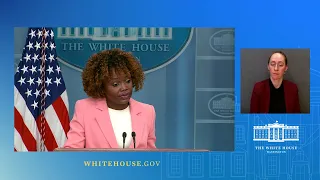 02/10/23: Press Briefing by Press Secretary Karine Jean-Pierre