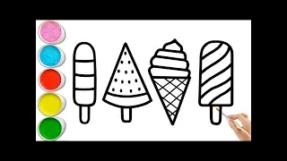 Easy Ice Cream Drawing Tutorial for Kids | drawing for kids
