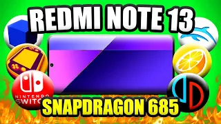 EMULE CONSOLAS en un REDMI NOTE 13 (SNAPDRAGON 685)😯 SWITCH, VITA, WII, 3DS, PS2