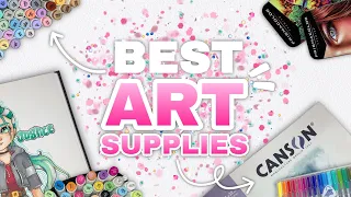 MY FAVOURITE ART SUPPLIES // Affordable & Beginner Friendly :)