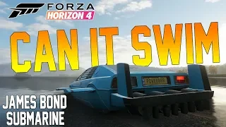 Forza Horizon 4 - James Bond Submarine Lotus! INSANE BODY KIT!