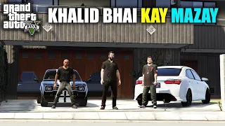 KHALID BHAI GOT HIS CAR AND HOUSE BACK | MANDI SERIES EPISODE 09 | HeistRobbersGTA | GTA5 PAKISTAN