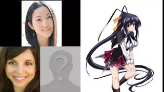 Anime Voice Comparison- Akeno Himejima (High School DxD)