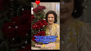 Love is in the air  former Senate President Tito Sotto and wife actress Helen Gamboa #couple #love