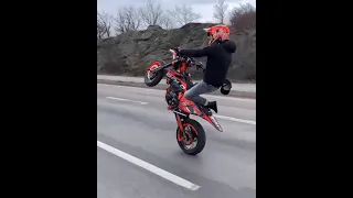 KTM 450 SUPERMOTO FLYBY #shorts