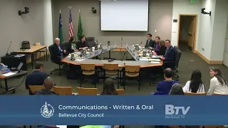 Bellevue City Council Meeting - Nov. 12, 2019