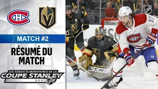 Canadiens vs Golden Knights Match #2 | Séries 2021, Demi-Finale, 16/6/21