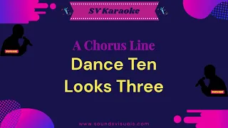 A Chorus Line - Dance Ten Looks Three - Karaoke