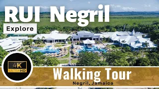 RIU Negril Jamaica - All Inclusive Resort & Full Tour and Review - Walking Tour RIU