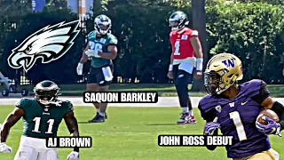 Philadelphia Eagles NASTY OTA’s HIGHLIGHTS: Saquon Barkley, Jalen Hurts, John Ross & More ..