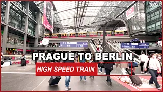 Prague To Berlin By Train I High Speed Train Experience I Central Station I  Wasalicious