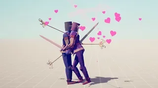 EVERY UNIT KISSING ITSELF - Totally Accurate Battle Simulator TABS
