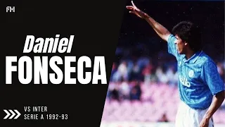 Daniel Fonseca ● Goal and Skills ● Napoli 1:2 Inter ● Serie A 1992-93