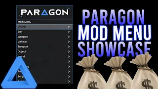 GTA5 - Paragon Premium MOD MENU SHOWCASE