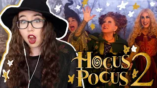 hocus pocus 2 is CHAOTIC 👻🎃 | first time watching hocus pocus 2 reaction & movie commentary!!