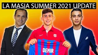 La Masia Summer Update - Sergi Barjuan, Kays Ruiz, Yusuf Demir, Gavi, and more