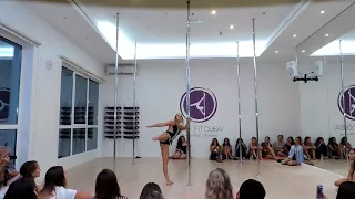 Pole Fit Dubai Student Showcase - Vlada Zhizhchenko