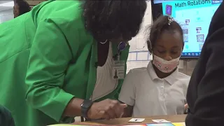 She's been running Atlanta Public Schools for 1 week - and managed 19 school visits