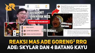 Mas Ade: Skylar Mabar VIP ? dan 4 Batang Kayu ! Selesai itu RRQ ? Reaksi Mas Ade Goreng-goreng RRQ