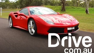 Ferrari 488 GTB Australian First Drive Review | Drive.com.au