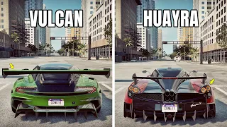 NFS Heat: VULCAN VS HUAYRA BC (WHICH IS FASTEST?)