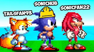 I Played YOUR Levels In The BEST Sonic Roblox Game! (Classic Sonic Simulator)