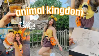 having the BEST day at Animal Kingdom feat. Russell 🌳🧡