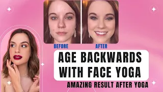 3 face yoga exercises to reduce fine lines and slow down aging |  Age backwards with face yoga | Liz