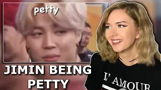 jimin being petty/sassy af reaction (sass king) // itsgeorginaokay