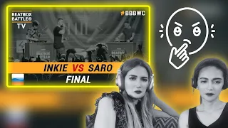 Our reaction to Inkie vs SARO | Beatboxing Loop Station Final|5th Beatbox Battle World Championship